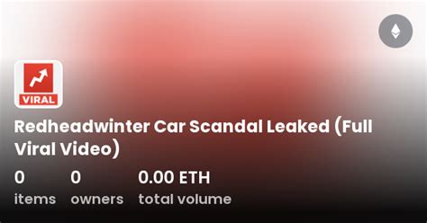 readheadwinter leaked|RedHeadWinter Sex In Car Target Parking Lot Video Leaked